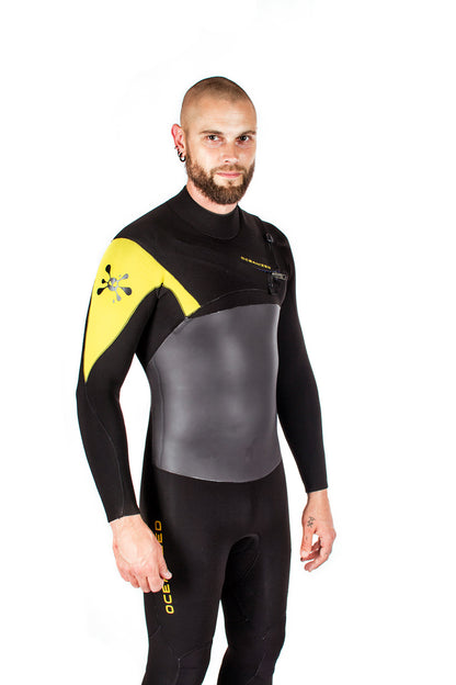 OCEANIZED 3MM Chest Zip Full WETSUIT
