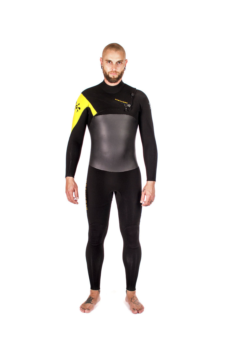 OCEANIZED 3MM Chest Zip Full WETSUIT